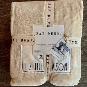 Rae Dunn Christmas Blanket